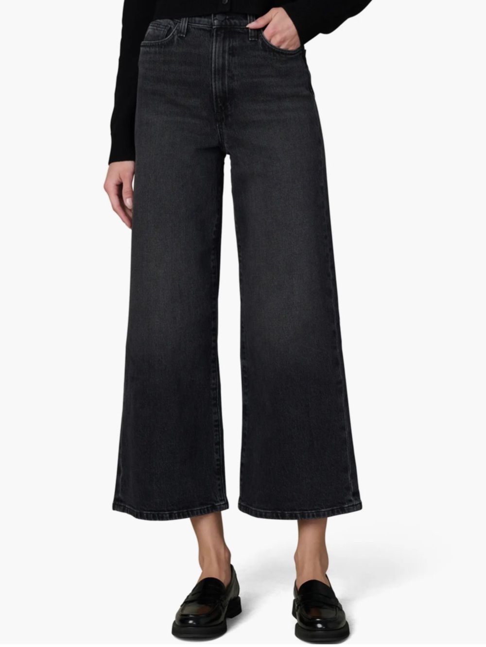 Joe's The Mia High Waist Ankle Wide Leg Jeans
